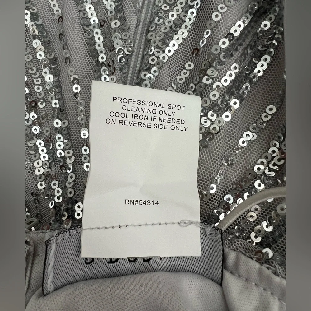 B10 B.Darling Formal Dress Size 14W. - Picture 15 of 16